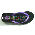 Women's customized deluxe sublimation flip flops